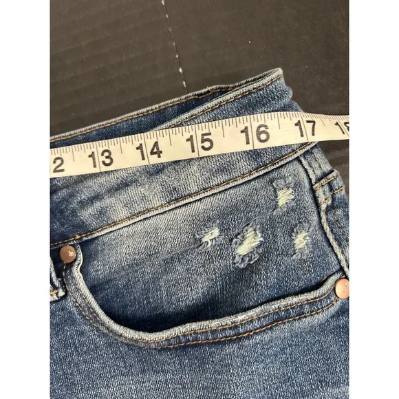 Judy Blue Slim Fit High Rise Jeans Sz 14W JB88776 DK - Picture 7 of 12